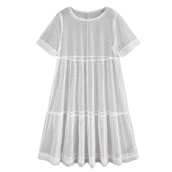 A+ Boutique Tops - 🌻
 PLUS Sheer Maxi 🤍